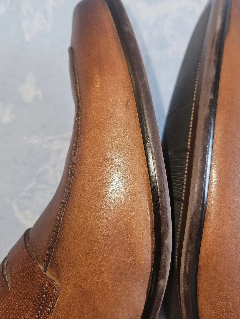 Florsheim Postino Moc Toe Penny Loafers Mens 12M - Picture 6 of 13